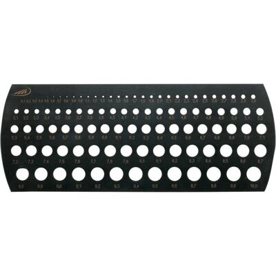 Helios Preisser Modelo 0601103 - Medidor de Agujeros 0,1-10mm Helios Preisser Modelo 0601103 - Medidor de Agujeros 0,1-10mm