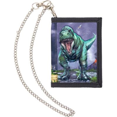 Die Spiegelburg - T-Rex World - Abmessungen 13x9x2 cm - Material Polyester - 3D-Druck - Portemonnaie Die Spiegelburg - T-Rex World - Abmessungen 13x9x2 cm - Material Polyester - 3D-Druck - Portemonnaie