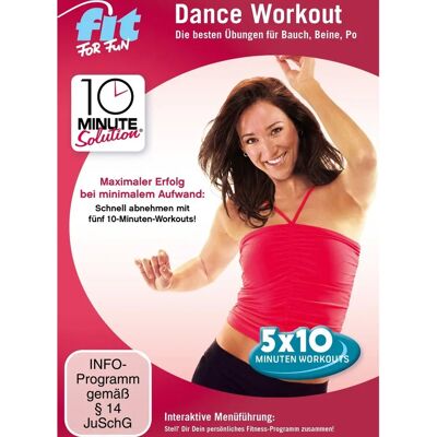 Fit for Fun - 10-Minuten-Lösung: Tanz-Workout - Bauch, Beine, Po - DVD Fit for Fun - 10-Minuten-Lösung: Tanz-Workout - Bauch, Beine, Po - DVD