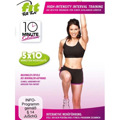 WVG Medien GmbH - 10 Minuten Lösung - Hochintensives Intervalltraining - DVD WVG Medien GmbH - 10 Minuten Lösung - Hochintensives Intervalltraining - DVD