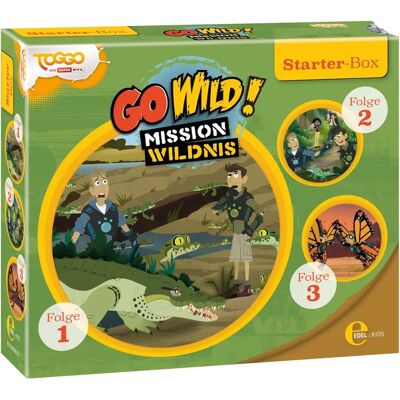 Go Wild! - Mission Wildnis - Starter-Box - 3 CDs Go Wild! - Mission Wildnis - Starter-Box - 3 CDs