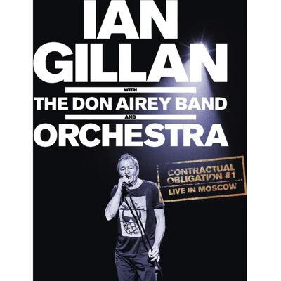 Ian Gillan Contractual Obligation Blu-ray - Live in Moscow - Music Concert Recording Ian Gillan Contractual Obligation Blu-ray - Live in Moscow - Music Concert Recording