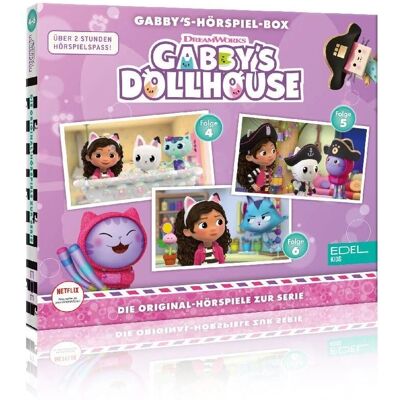EDELKIDS Gabby`s Dollhouse - Set de caja con 3 episodios - Dramas de audio originales EDELKIDS Gabby`s Dollhouse - Set de caja con 3 episodios - Dramas de audio originales