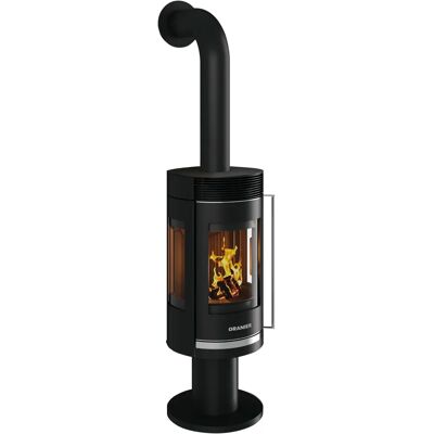 ORANIER - Rota Twist - Schwarz - Stahl - Kaminofen ORANIER - Rota Twist - Schwarz - Stahl - Kaminofen