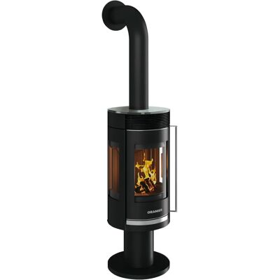 ORANIER - Rota Twist - schwarz - Stahl - Kaminofen ORANIER - Rota Twist - schwarz - Stahl - Kaminofen