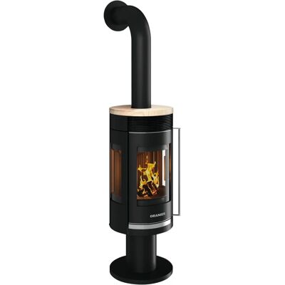 ORANIER - Rota Twist - schwarz - Holz - Kaminofen ORANIER - Rota Twist - schwarz - Holz - Kaminofen