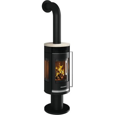 ORANIER - Rota Twist - Schwarz - Stahl - Kaminofen ORANIER - Rota Twist - Schwarz - Stahl - Kaminofen