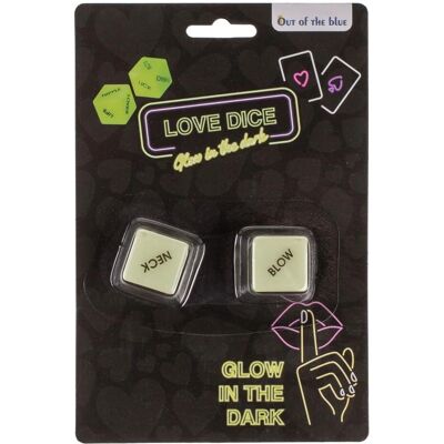 Eden Love Würfel-Set - Körperteile & Aktionen - Leuchtend im Dunkeln - Kompakt Eden Love Würfel-Set - Körperteile & Aktionen - Leuchtend im Dunkeln - Kompakt