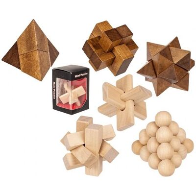 Out of the Blue Puzzle - 3D Puupuzzle - 4 Pack Out of the Blue Puzzle - 3D Puupuzzle - 4 Pack