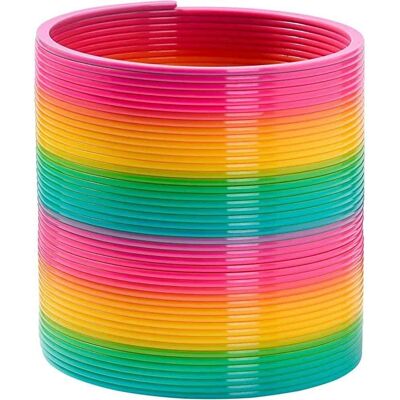 Out of the Blue Regenbogen 10cm Spiral-Feder - Spielzeug Out of the Blue Regenbogen 10cm Spiral-Feder - Spielzeug