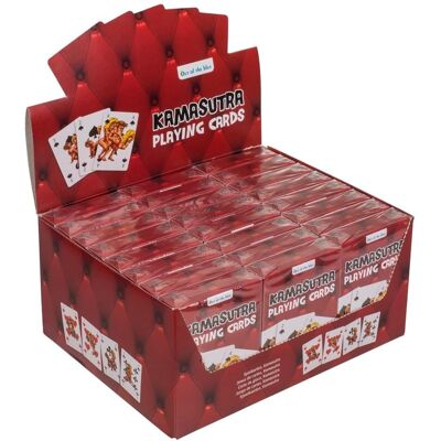 Jeu de Cartes Érotique Kama Sutra - 54 Cartes pour Couples - Publicité Jeu de Cartes Érotique Kama Sutra - 54 Cartes pour Couples - Publicité