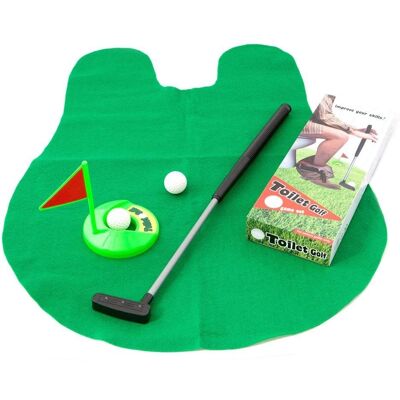 BigBuy Party Toilet Golf Set - Jogo de golfe para o banheiro BigBuy Party Toilet Golf Set - Jogo de golfe para o banheiro