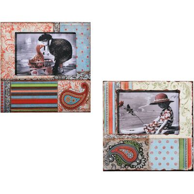 Unknown - 220081 - Multicolore - Legno - Picture Frame Unknown - 220081 - Multicolore - Legno - Picture Frame