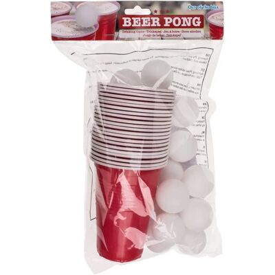 Out Of The Blue Ootb - Bier Pong Spiel - 15 Bälle & 22 Becher - 550ml Out Of The Blue Ootb - Bier Pong Spiel - 15 Bälle & 22 Becher - 550ml