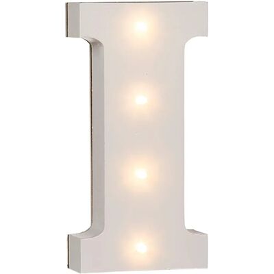 Letra de madeira com LED Out of the blue - 16cm Decoração Letra de madeira com LED Out of the blue - 16cm Decoração