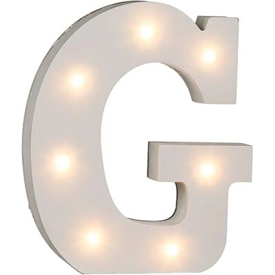H&M Weiße LED Buchstabe G - Innenraumdekoration H&M Weiße LED Buchstabe G - Innenraumdekoration