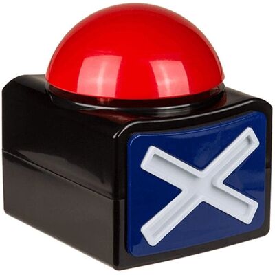 Bosch Buzzer Allarme - Allarme con LED e Suono - Uso in Quiz e Giochi Bosch Buzzer Allarme - Allarme con LED e Suono - Uso in Quiz e Giochi