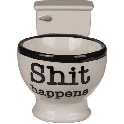 Gadget and Gifts Keramik Toalettmugg - 400ml Stor Rolig Kopp Gadget and Gifts Keramik Toalettmugg - 400ml Stor Rolig Kopp