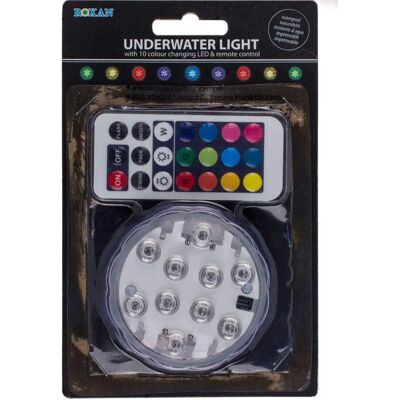 Lampada Subacquea - Luce Multicolore Impermeabile - LED RGB 10 cm Lampada Subacquea - Luce Multicolore Impermeabile - LED RGB 10 cm