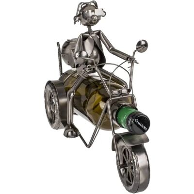 Kadogalerie Motorcyklist - färgad - Vinflaskehållare Kadogalerie Motorcyklist - färgad - Vinflaskehållare