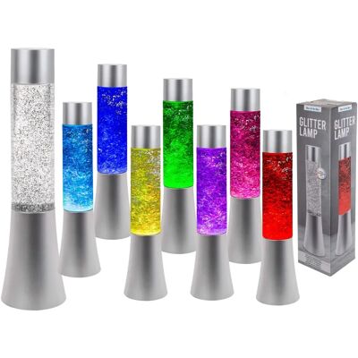 Merke Modell Farge - LED Glitter Lava Lampe Merke Modell Farge - LED Glitter Lava Lampe