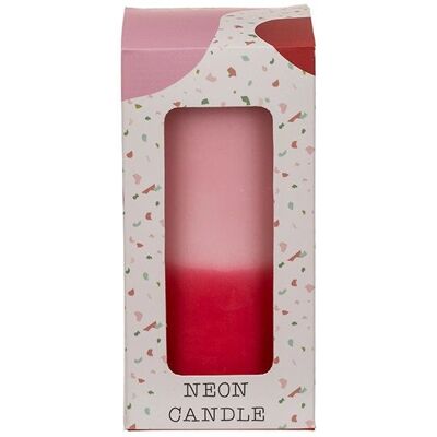 G. Wurm 10035208 Roze/Red Gradient Kaars - Kaars G. Wurm 10035208 Roze/Red Gradient Kaars - Kaars