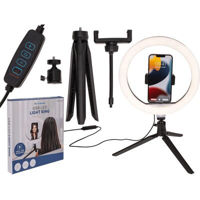 Out of the Blue Selfie-valokaaren valo - 26Cm USB LED Out of the Blue Selfie-valokaaren valo - 26Cm USB LED