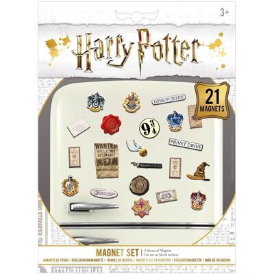 Harry Potter Kühlschrankmagneten - 21 Stück Harry Potter Kühlschrankmagneten - 21 Stück
