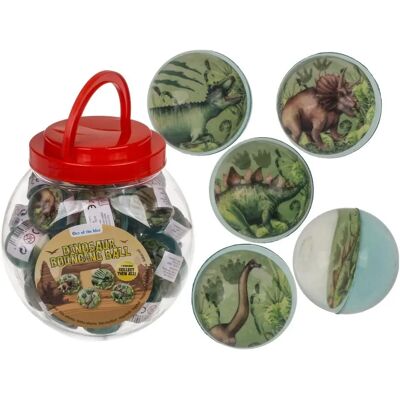 Unknown - Dino Balls 36 - Transparant - 5 cm - Ball toy Unknown - Dino Balls 36 - Transparant - 5 cm - Ball toy