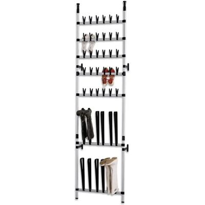 RUCO Teleskopregal - Verstellbar 250-300cm - Grau/Schwarz RUCO Teleskopregal - Verstellbar 250-300cm - Grau/Schwarz