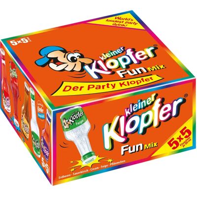 Kleiner Klopfer Fun Mix - Likör-Set 25x0,02l, 16,4% alc Kleiner Klopfer Fun Mix - Likör-Set 25x0,02l, 16,4% alc