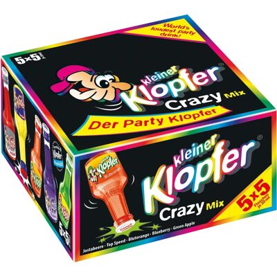Kleiner Klopfer Crazy Mix - Likör-Set - 5 Sorten Kleiner Klopfer Crazy Mix - Likör-Set - 5 Sorten