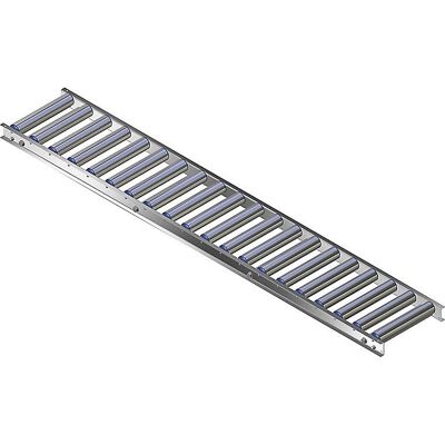 Transportador de rolos de alumínio Gura - Leve, Modular, 300mm de Largura Transportador de rolos de alumínio Gura - Leve, Modular, 300mm de Largura