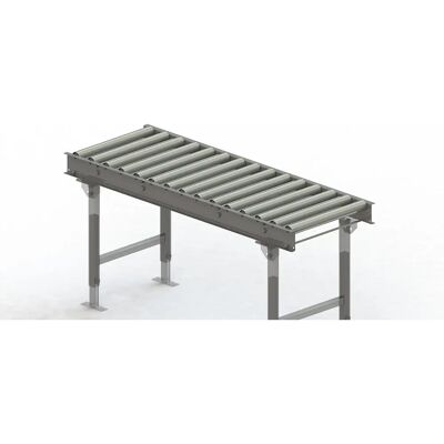 Gura Transportador de rolos pesado - Estrutura de aço, 500mm de largura Gura Transportador de rolos pesado - Estrutura de aço, 500mm de largura