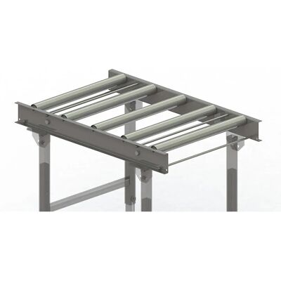 Sistema de transportador de rolos pesados Gura - Modular e resistente Sistema de transportador de rolos pesados Gura - Modular e resistente