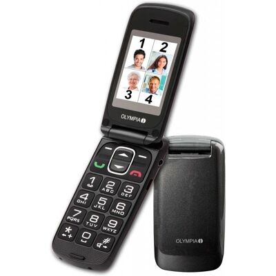 Olympia Classic Mini Senior Telefon - 2" LCD Bluetooth SOS Olympia Classic Mini Senior Telefon - 2" LCD Bluetooth SOS