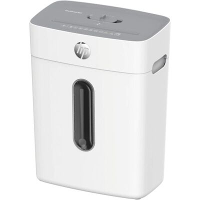HP OneShred 8CC Aktenvernichter - Kreuzschnitt - 15L - Weiß HP OneShred 8CC Aktenvernichter - Kreuzschnitt - 15L - Weiß