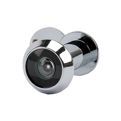 Olympia S 10 - Spioncino in ottone - 180° - Cromo satinato - 35-60mm Olympia S 10 - Spioncino in ottone - 180° - Cromo satinato - 35-60mm