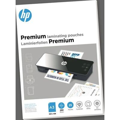 HP Laminierfolie - A3, 25 Blätter, Glänzend, 250 Mikron - Laminator Pouch HP Laminierfolie - A3, 25 Blätter, Glänzend, 250 Mikron - Laminator Pouch