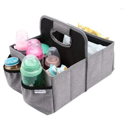 Hartig + Helling BO500 - Baby Organizer Grey & Black Hartig + Helling BO500 - Baby Organizer Grey & Black