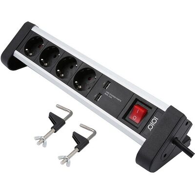 Ολυμπία Πολύπριζο με USB, 4 υποδοχές, 1,5 m Ολυμπία Πολύπριζο με USB, 4 υποδοχές, 1,5 m
