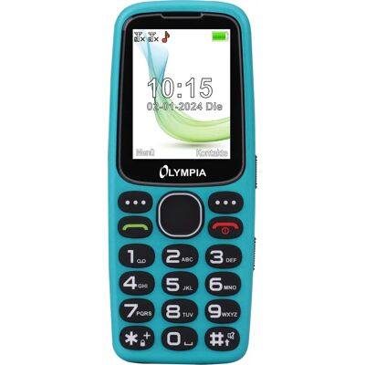 Olympia Star Türkis 2,4-Zoll Dual SIM Handy Olympia Star Türkis 2,4-Zoll Dual SIM Handy
