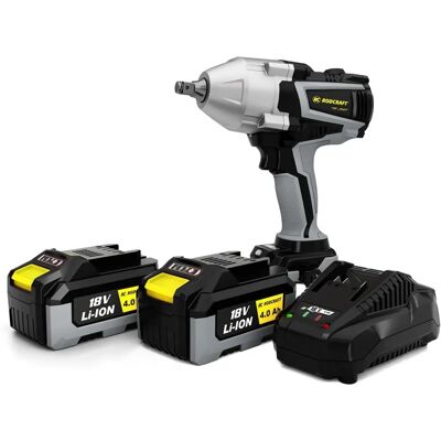 Rodcraft - Accuschokboormachine - 20V, 1/2 inch, 1100 Nm Rodcraft - Accuschokboormachine - 20V, 1/2 inch, 1100 Nm