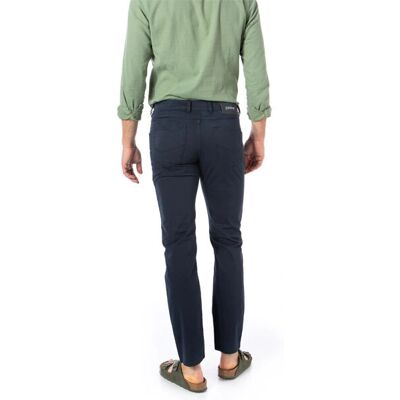 Gardeur Hose Bill-3 Cottonflex Dunkelblau - Hose Gardeur Hose Bill-3 Cottonflex Dunkelblau - Hose