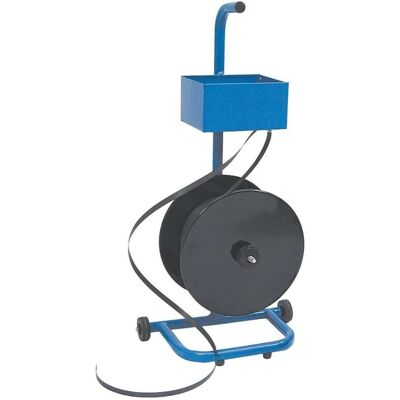 Set de amarre Kaiserkraft - Cinta PP 16mm, Azul/Negro - Resistente Set de amarre Kaiserkraft - Cinta PP 16mm, Azul/Negro - Resistente