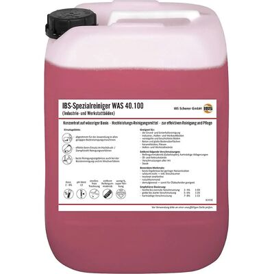 IBS Scherer - Modell WAS 40.100 - Bodenreiniger - 20L IBS Scherer - Modell WAS 40.100 - Bodenreiniger - 20L
