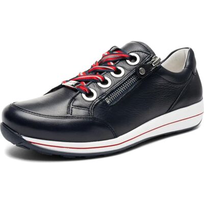 Damskie Sneakers Ara Osaka - Extra szerokie niebieskie - 7 UK - 41 EU Damskie Sneakers Ara Osaka - Extra szerokie niebieskie - 7 UK - 41 EU