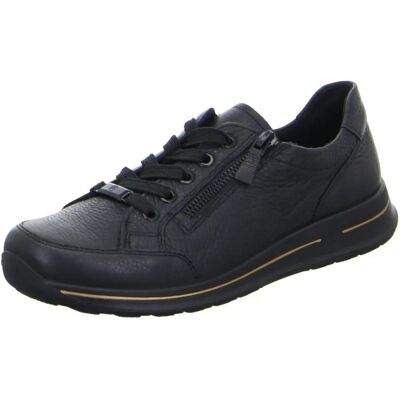 ara Osaka - damski sneakers - extra szeroki - Czarny - 36,5 EU ara Osaka - damski sneakers - extra szeroki - Czarny - 36,5 EU
