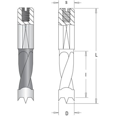 Guhdo Perforateur combiné HW - Drill en dur - Coupe droite/gauche - 57,5mm - Publicité Guhdo Perforateur combiné HW - Drill en dur - Coupe droite/gauche - 57,5mm - Publicité