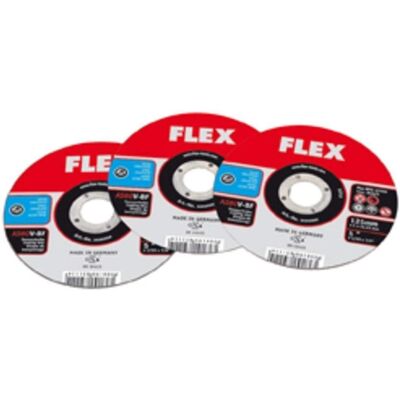Dischi da taglio Flex 349836 - Acciaio, 125mm, 10 pz. Dischi da taglio Flex 349836 - Acciaio, 125mm, 10 pz.